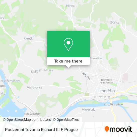 Podzemní Továrna Richard III F map