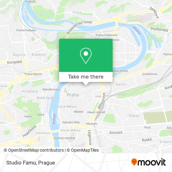 Studio Famu map
