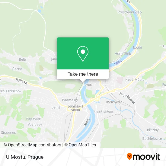 Карта U Mostu