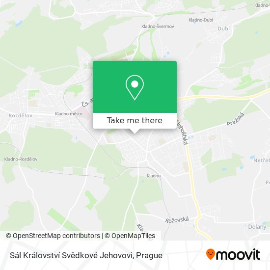 Sál Království Svědkové Jehovovi map