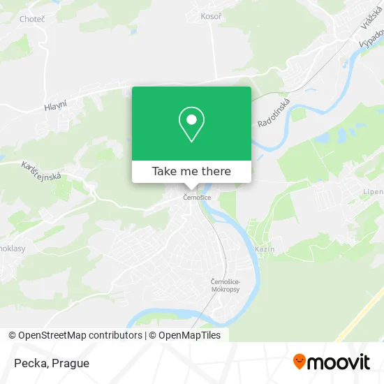 Карта Pecka