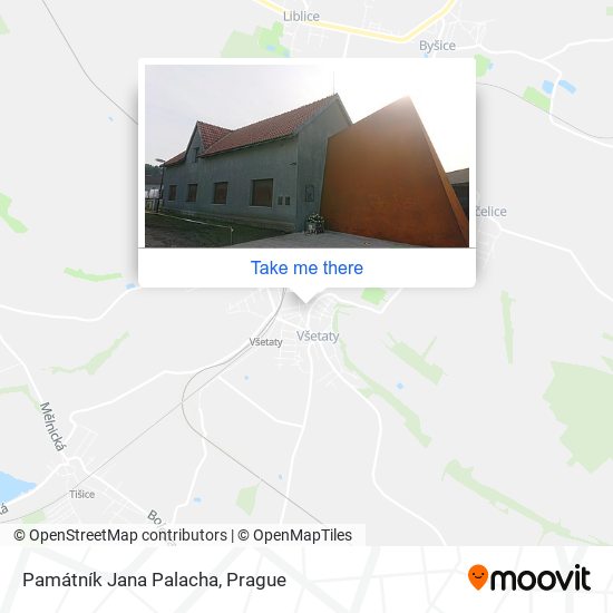 Památník Jana Palacha map