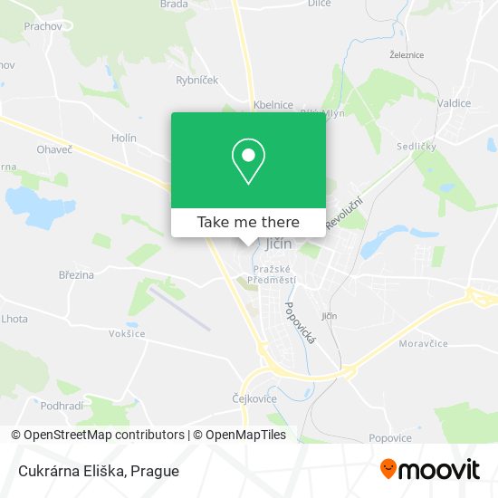 Cukrárna Eliška map