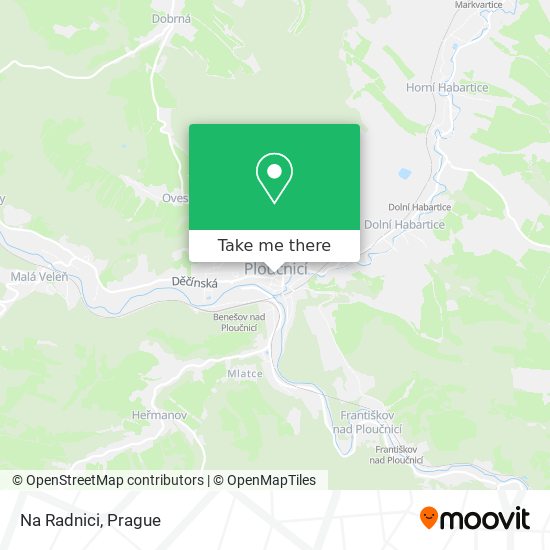 Na Radnici map