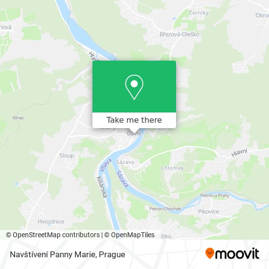 Navštívení Panny Marie map