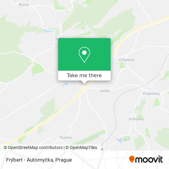 Frýbert - Automyčka map