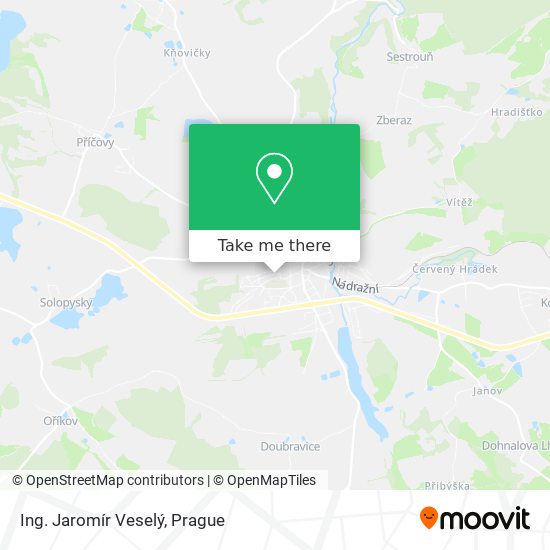 Ing. Jaromír Veselý map