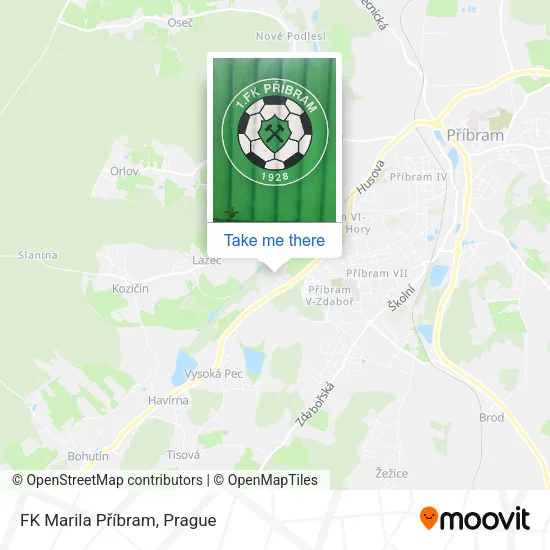 FK Marila Příbram map