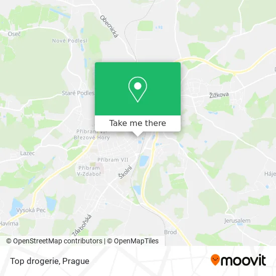 Карта Top drogerie