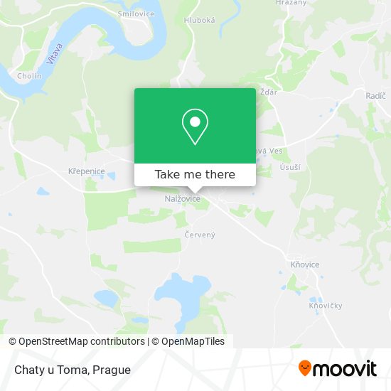 Карта Chaty u Toma
