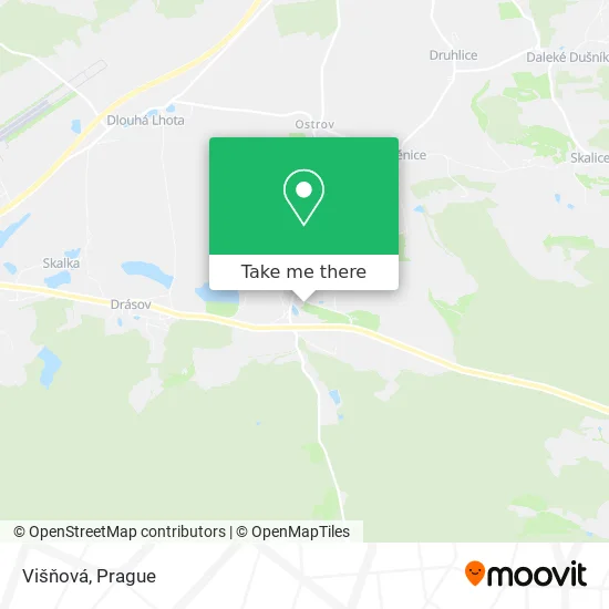 Карта Višňová