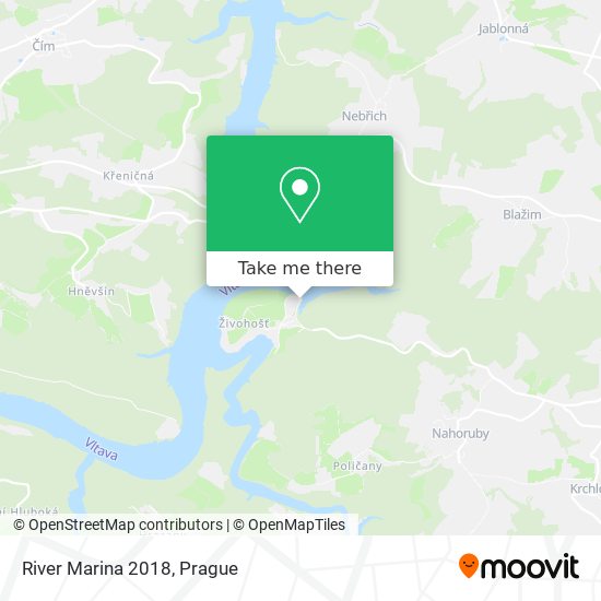 River Marina 2018 map