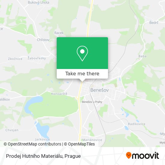 Prodej Hutního Materiálu map