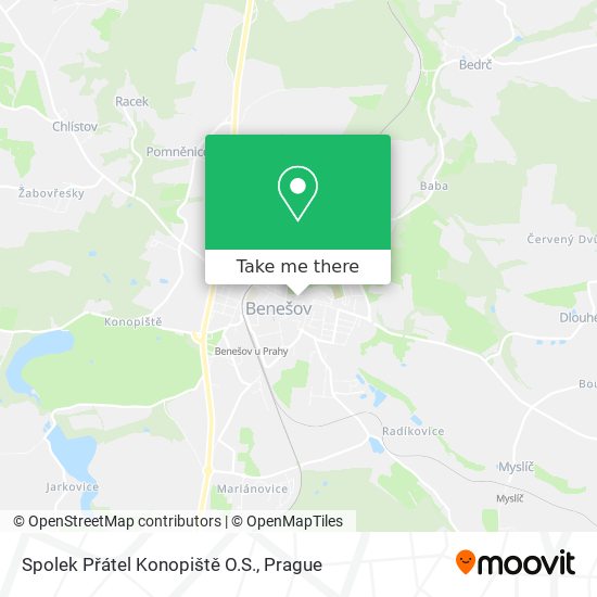 Spolek Přátel Konopiště O.S. map