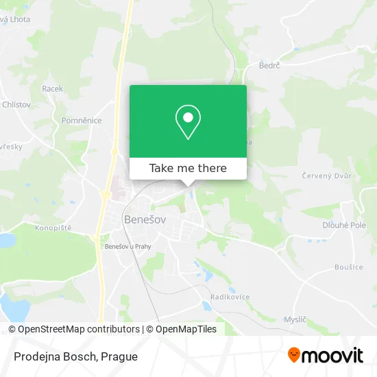 Карта Prodejna Bosch