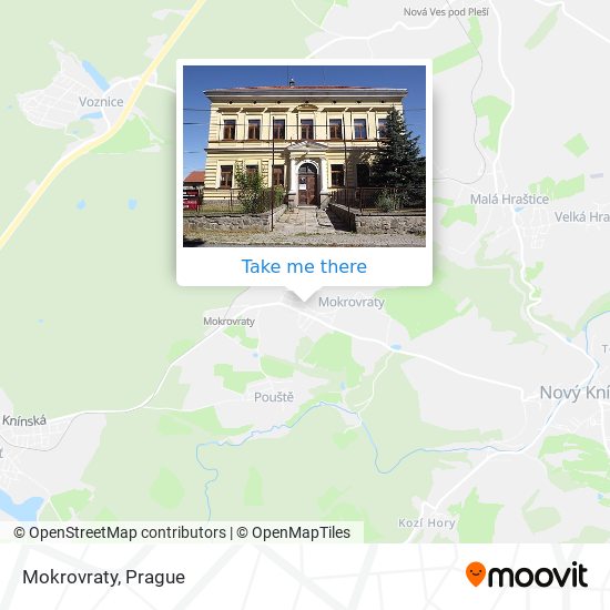 Mokrovraty map
