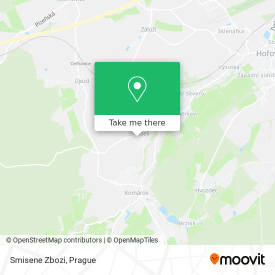 Карта Smisene Zbozi