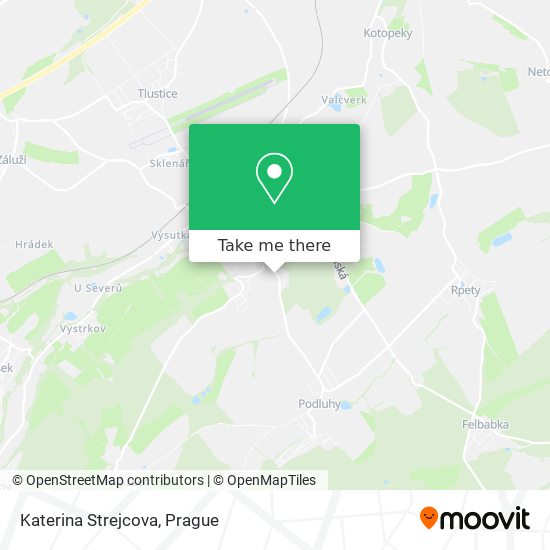 Katerina Strejcova map