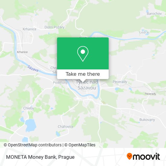 MONETA Money Bank map