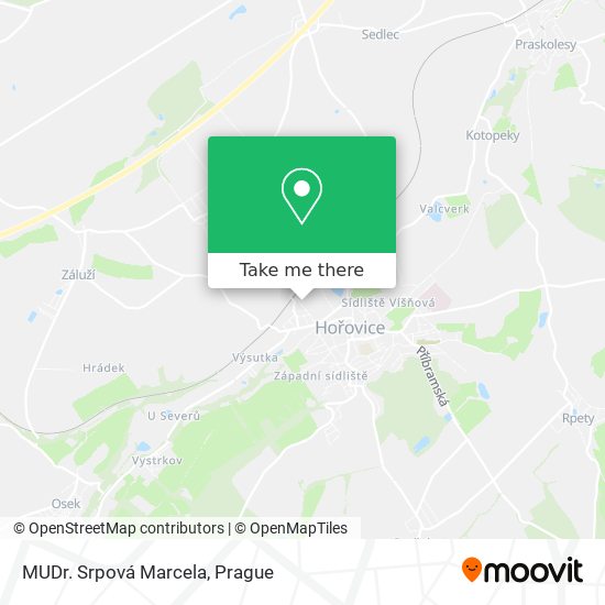 MUDr. Srpová Marcela map