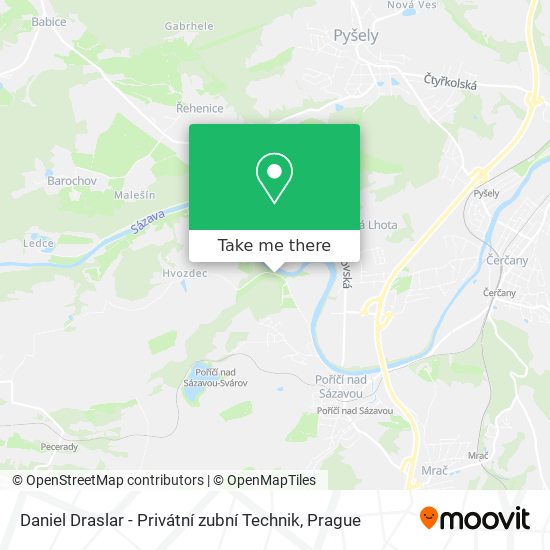 Daniel Draslar - Privátní zubní Technik map