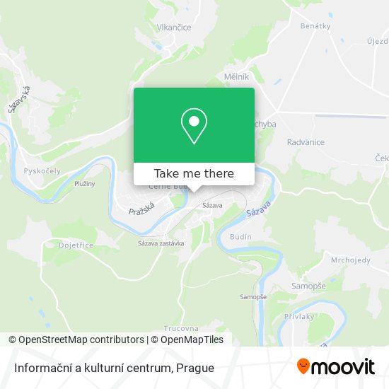 Informační a kulturní centrum map