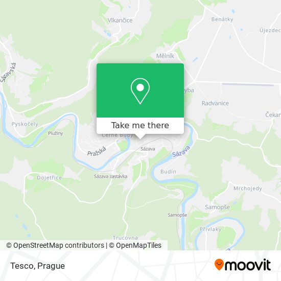 Tesco map