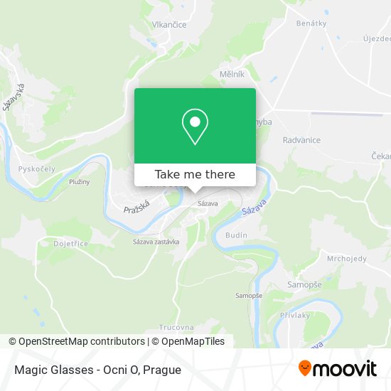 Magic Glasses - Ocni O map