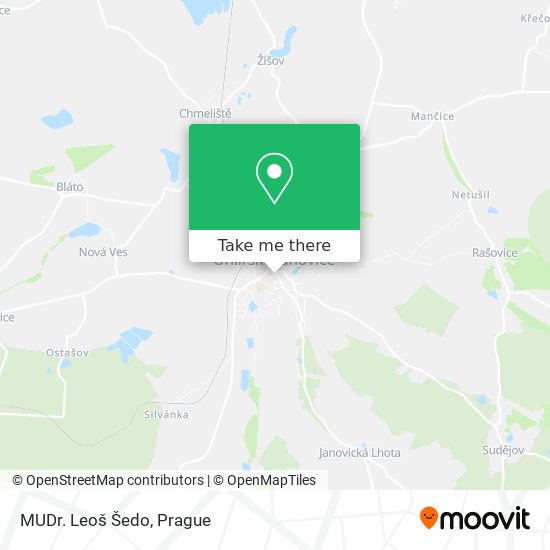 MUDr. Leoš Šedo map