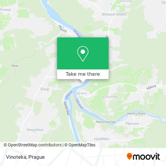 Vinoteka map