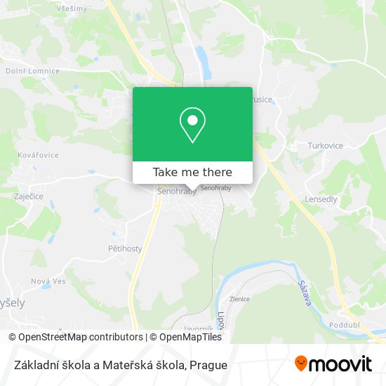 Základní škola a Mateřská škola map