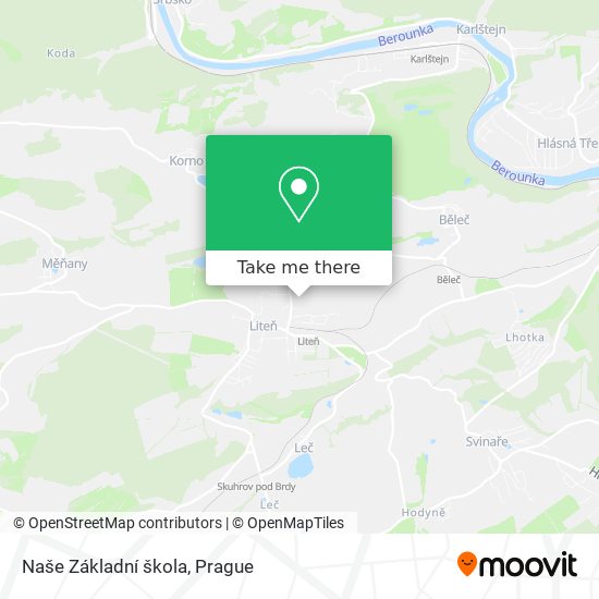 Naše Základní škola map