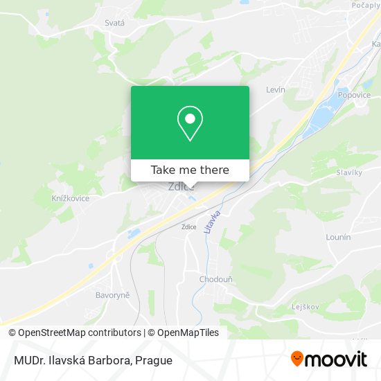 MUDr. Ilavská Barbora map