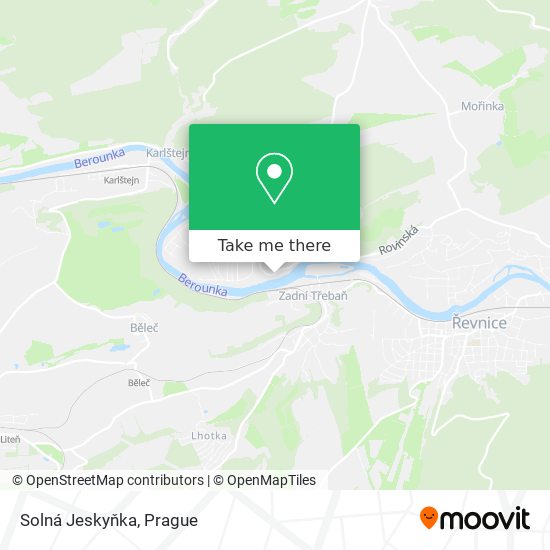 Solná Jeskyňka map