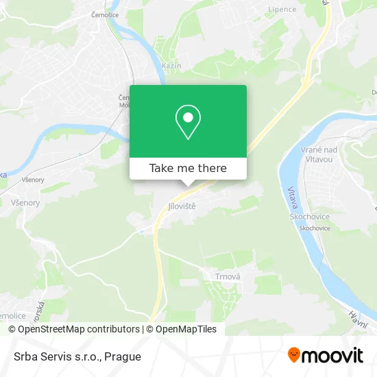 Карта Srba Servis s.r.o.