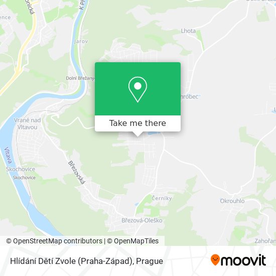 Hlídání Dětí Zvole (Praha-Západ) map