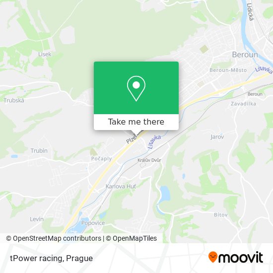 tPower racing map