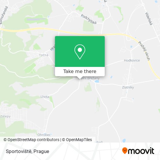 Sportoviště map