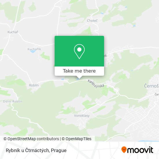 Rybník u Čtrnáctých map