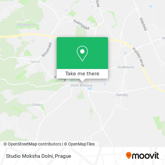 Studio Moksha Dolni map
