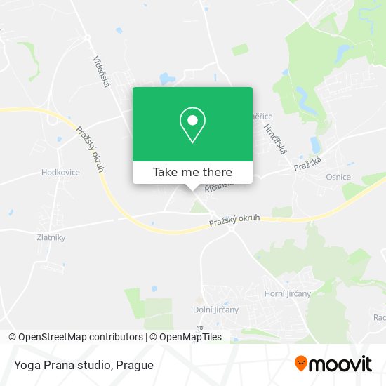 Yoga Prana studio map