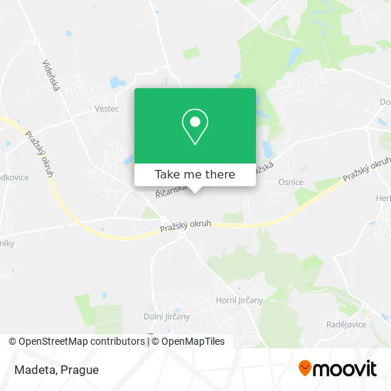 Карта Madeta