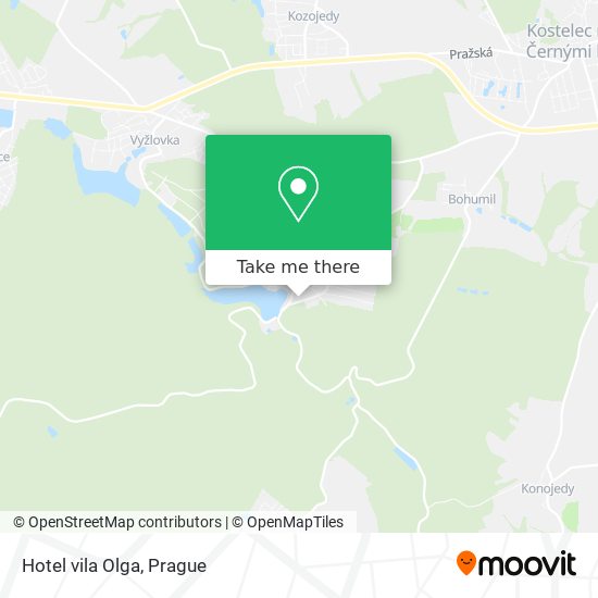 Карта Hotel vila Olga