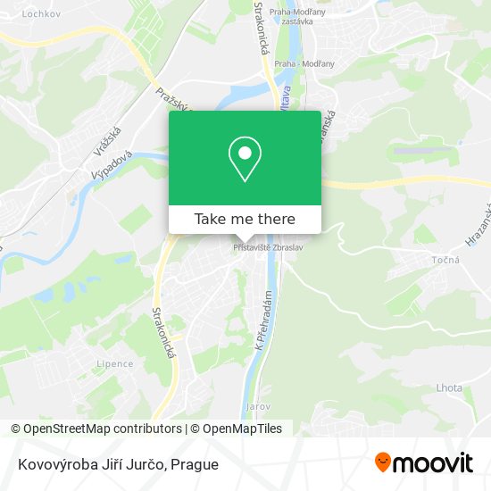 Kovovýroba Jiří Jurčo map