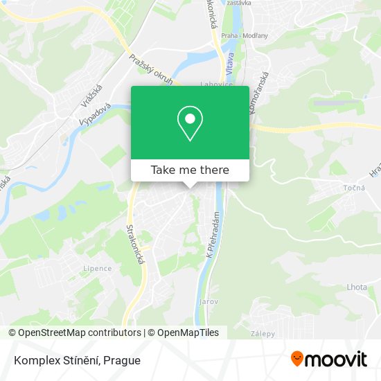 Komplex Stínění map