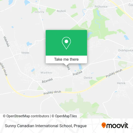 Sunny Canadian International School map