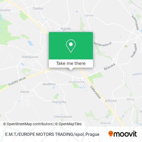 E.M.T. / EUROPE MOTORS TRADING / spol map