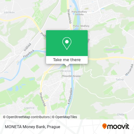 MONETA Money Bank map