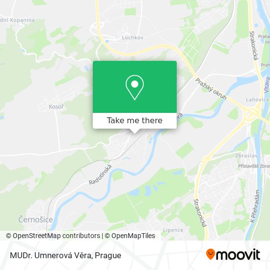 MUDr. Umnerová Věra map