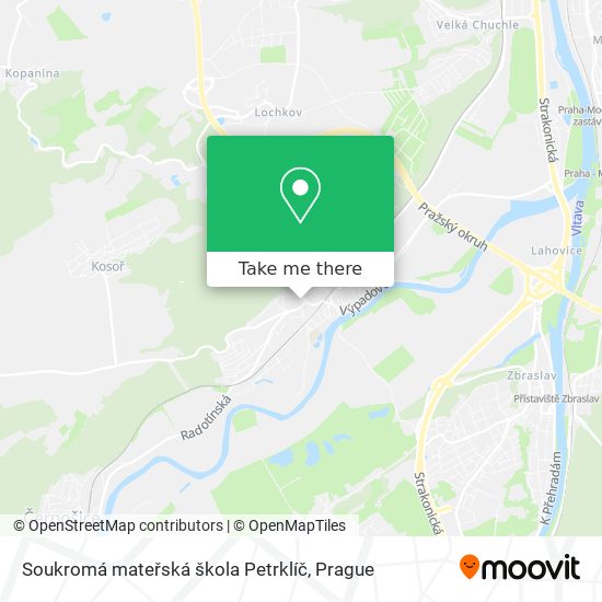 Soukromá mateřská škola Petrklíč map